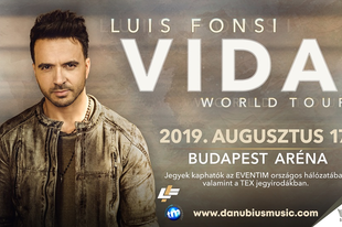 Budapesten koncertezik Luis Fonsi