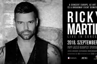 Ricky Martin visszatér Magyarországra!