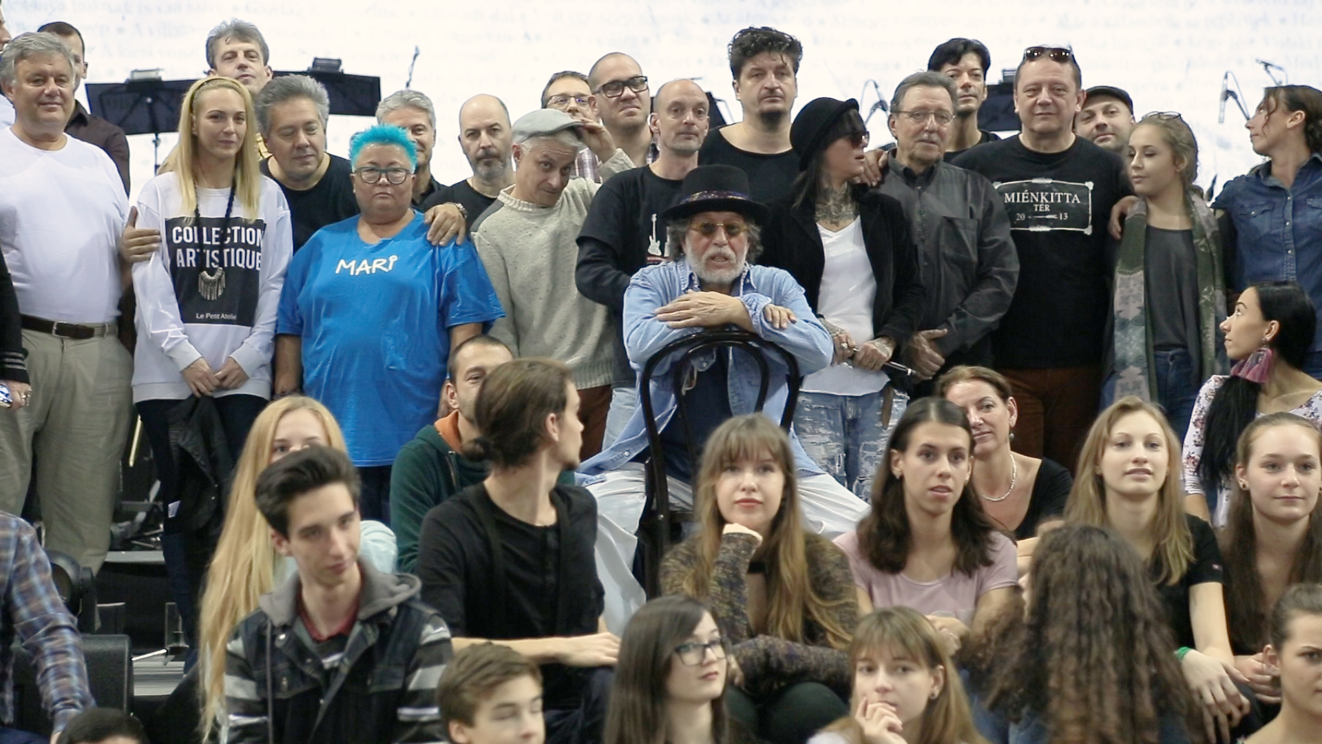 Presser, a koncert előtt Kultúrpart