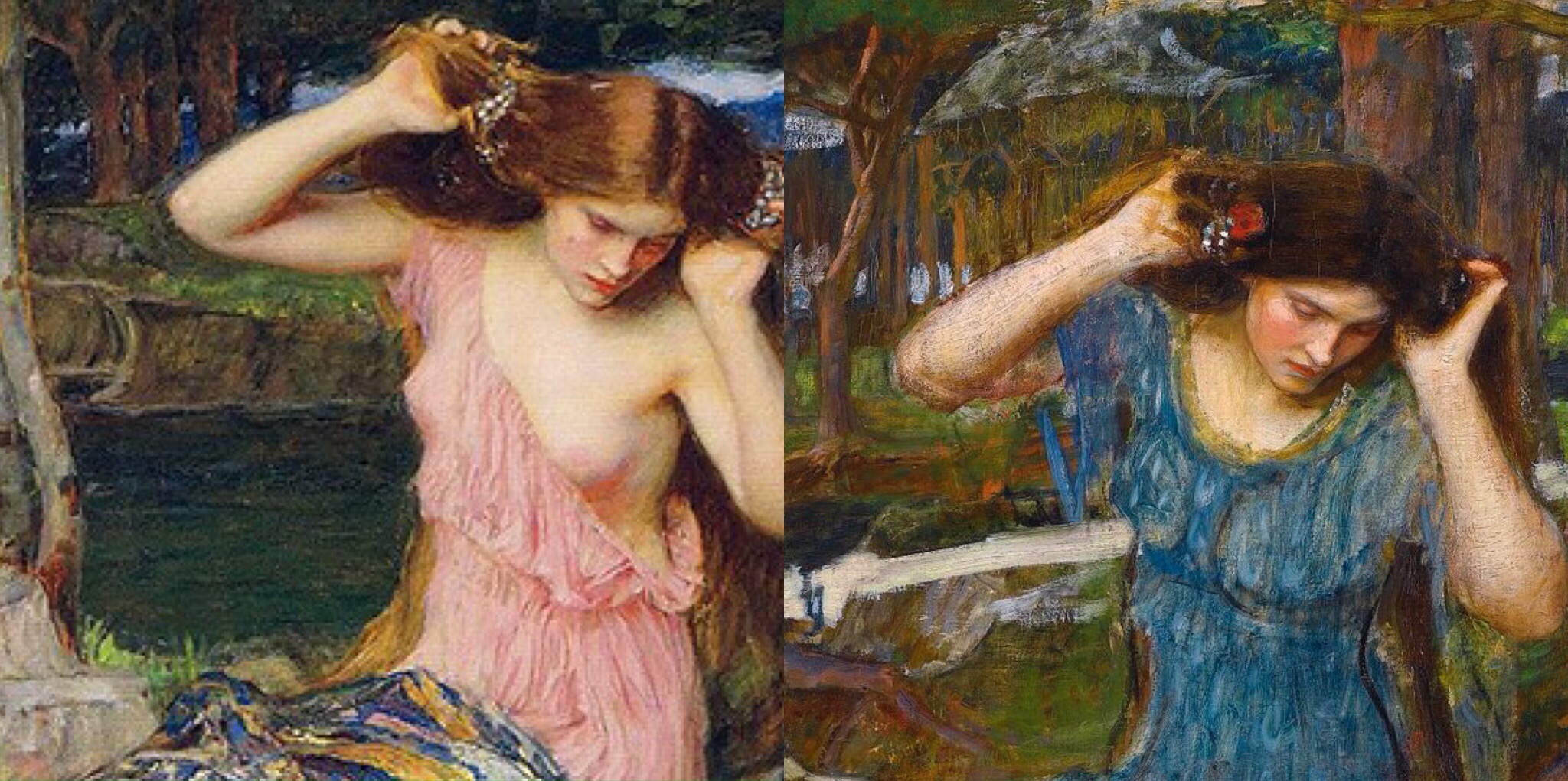 John William Waterhouse angol festő variációi a témára