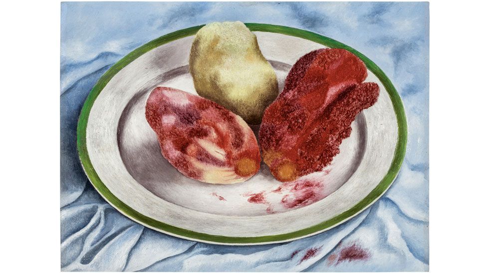 Tunas (Still Life with Prickly Pear Fruit), 1938 (Credit: Magángyűjtemény/ Courtesy Sotheby's Mexico City)