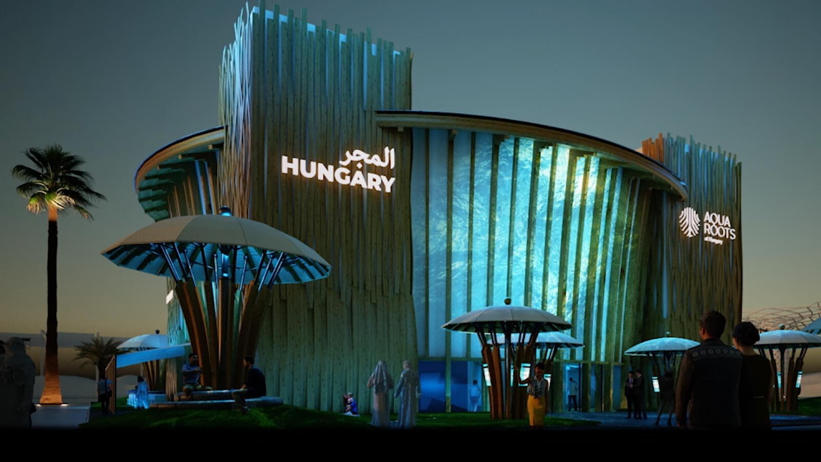 A dubaji magyar pavilon