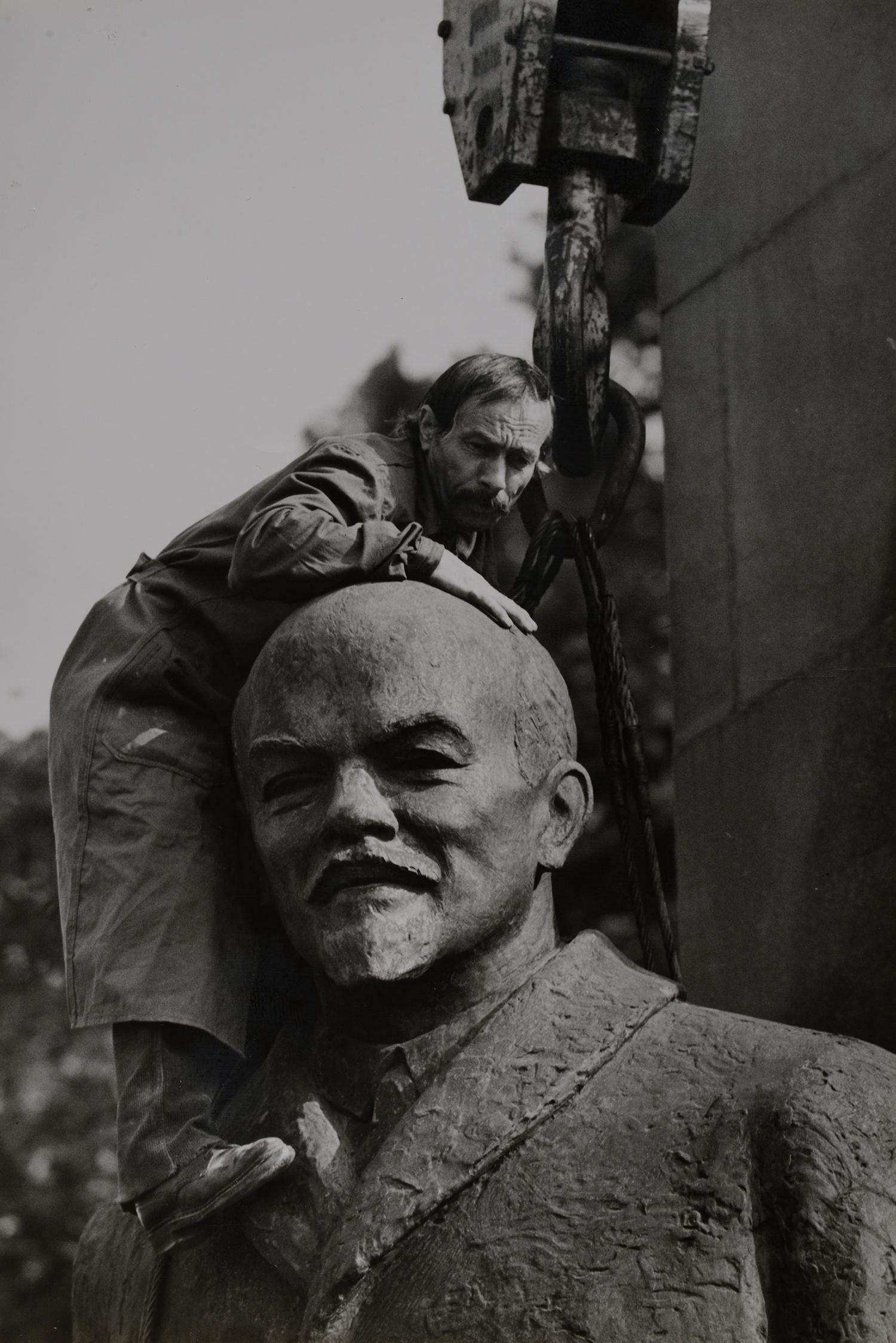 A Lenin szobor eltávolítása 1989 ©Stalter 