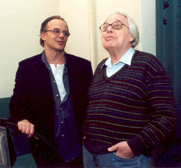 Ligeti György és Gőz László 2002-ben, fotó: BMC Archívum