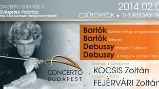 Bartók és Debussy a Concerto Budapesttel