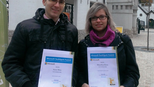 Magyar fiatalokat díjazott a Microsoft