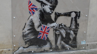 Eladták Banksy gyermekét
