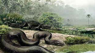 Gigantikus kígyószörny szabadult el a pályaudvaron