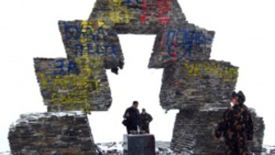 Ukrajnában ismét megrongáltak egy magyar emlékművet 