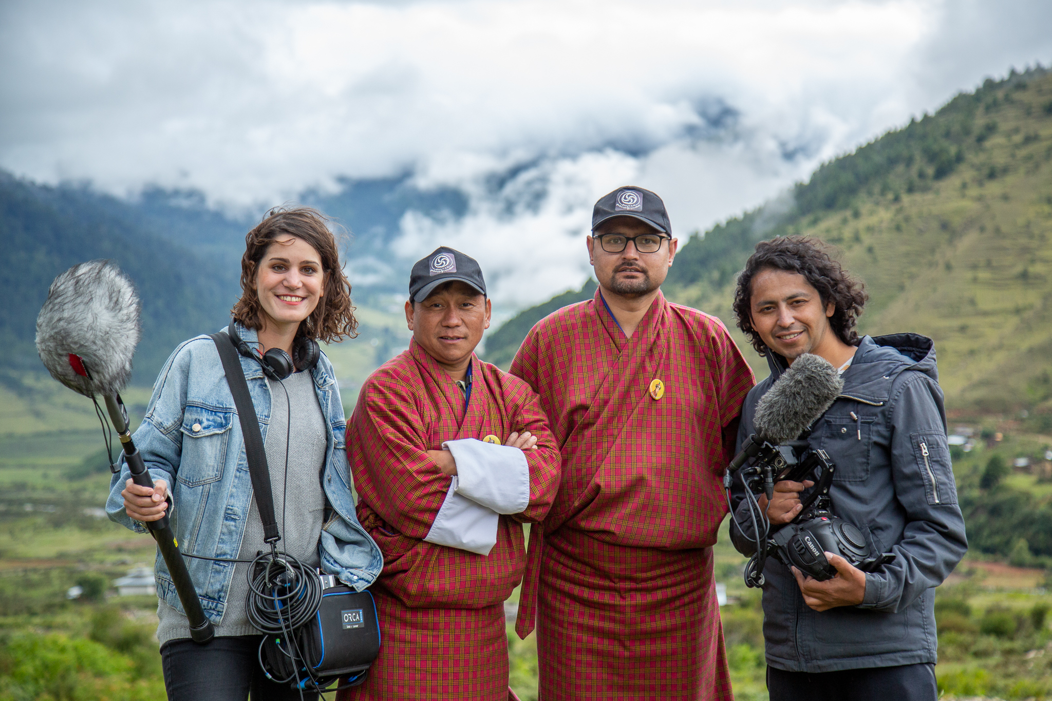 A film rendezői: Zurbó Dorottya (balra) és Arun Bhattarai (jobbra)