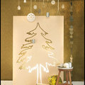 Karácsonyi ötletek - falemez karácsonyfa