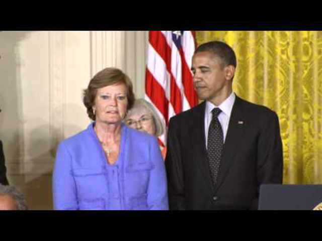 Barack Obama kitüntette Bob Dylant a Fehér Házban