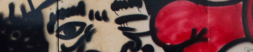 kadhafi graffiti