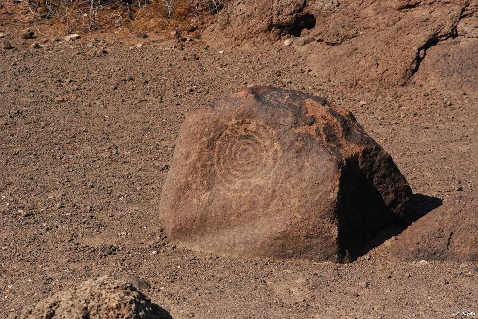 Festett kő, ez a spirális minta 12000 éves