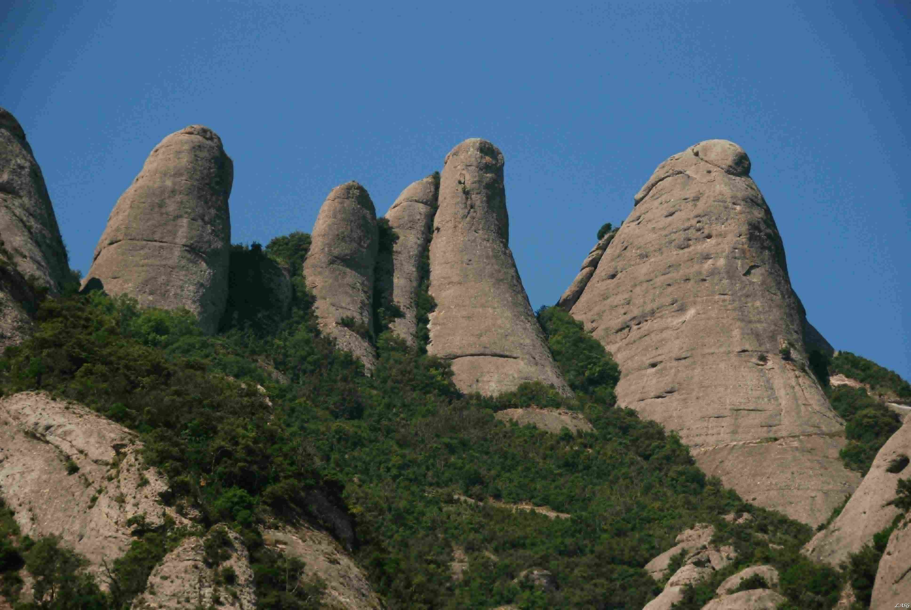 Montserrat hegyei