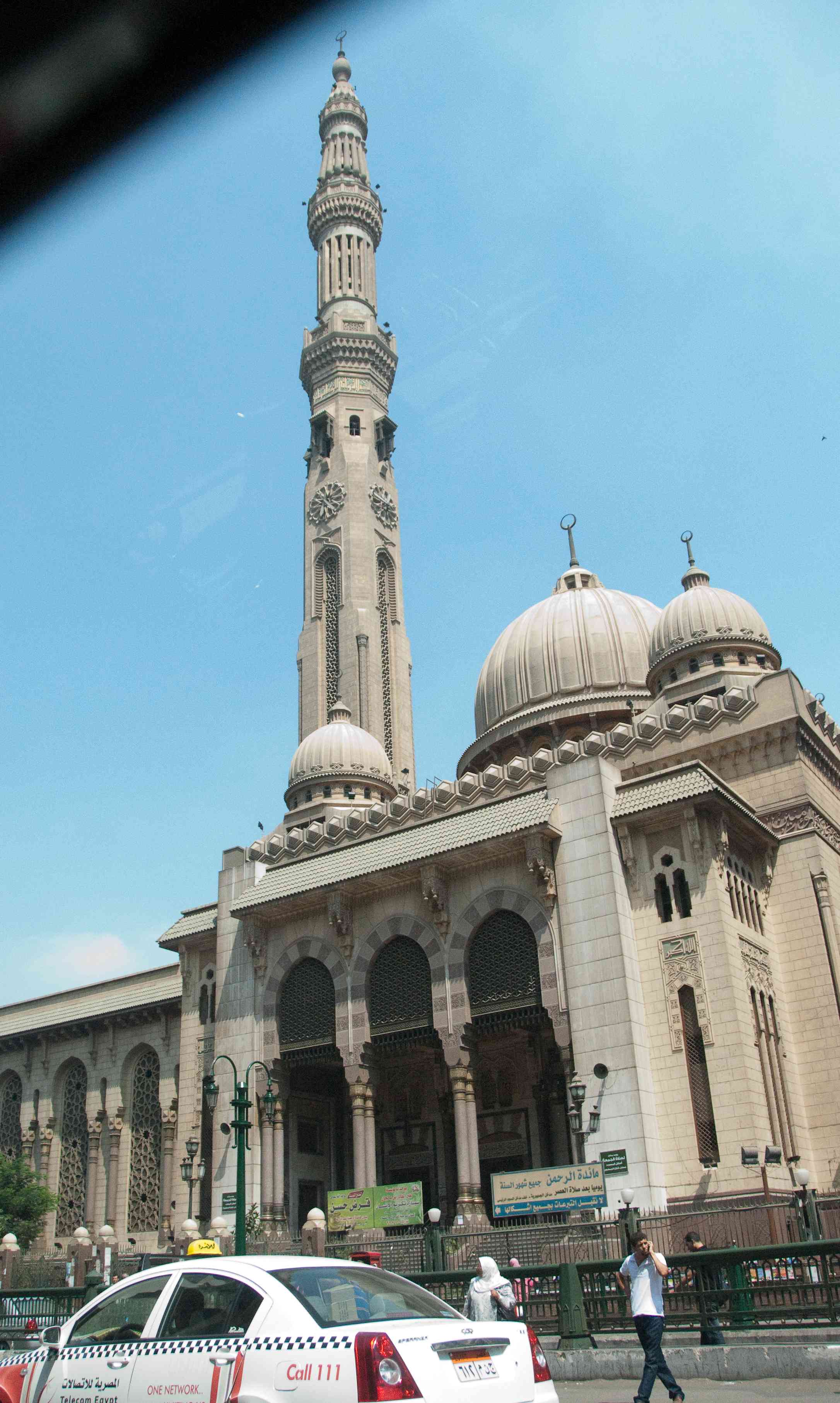 Kairó autóból, mecset