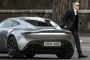 Aukción James Bond új kocsija