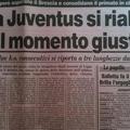 Serie A, 1994-1995: Juventus-Brescia 2-1 (18. forduló)