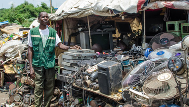 Német elektronikai hulladék szennyezi Nigériát