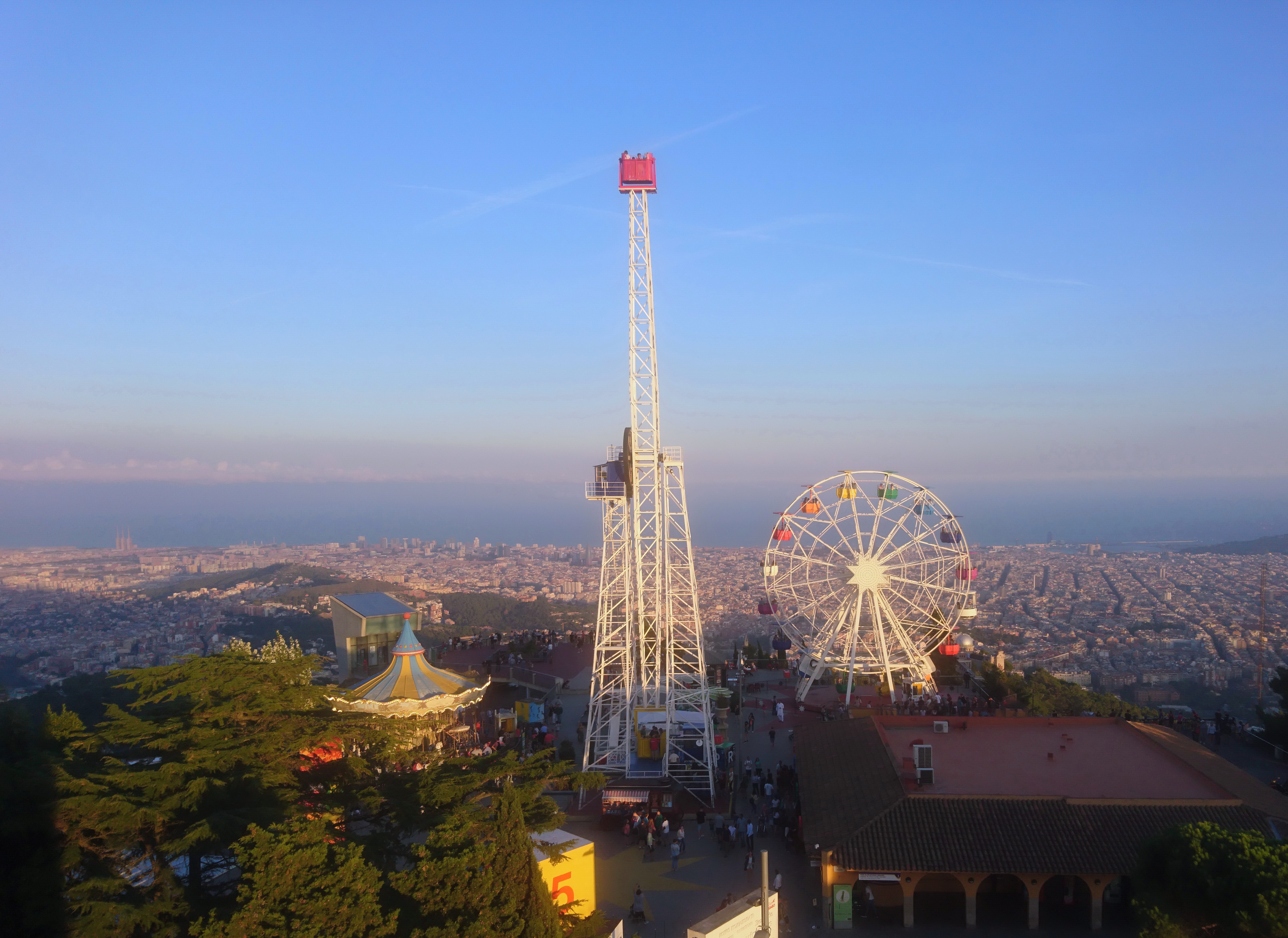 Tibidabo (a torony és az óriáskerék)