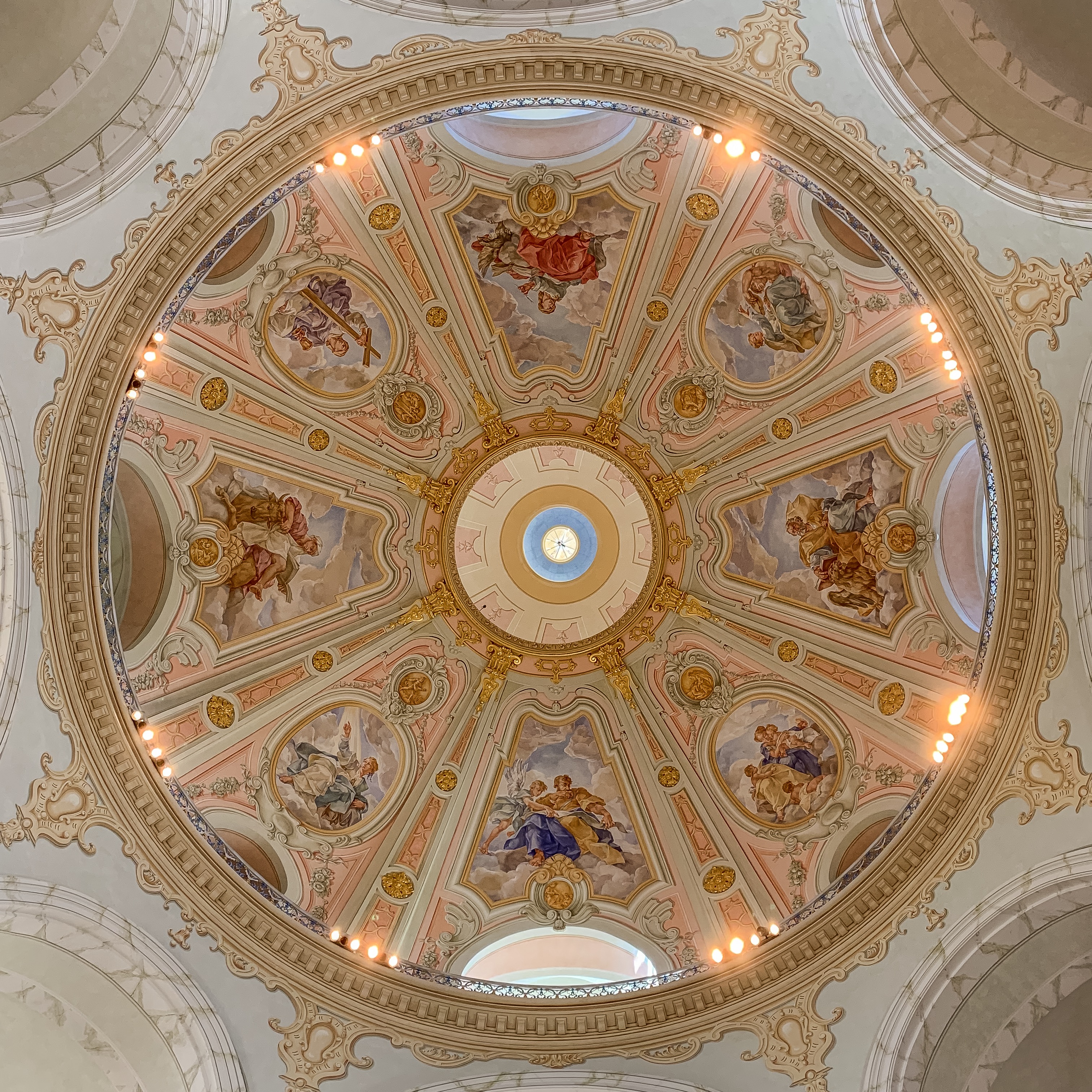 Frauenkirche mennyezet / Frauenkirche ceiling