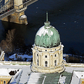 Légifotók a hófödte Budapestről