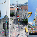 Óriási LEGO torony budapesten