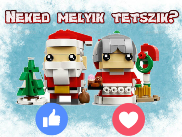 LEGO® BickHeadz Télapó és Télanyó