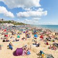 Bournemouth > Egyesült Királyság - a kevés homokos tengerpartok egyike