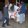 Jobbikos plakátrongálót fogtak a rendőrök