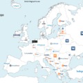 Fent vagyunk a térképen - már Európán