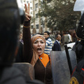 Egyiptomi tüntető nők