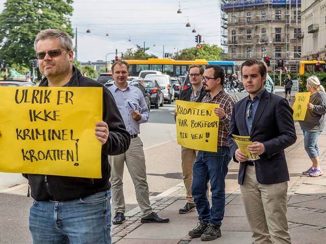 A dán tüntetők nem adják fel