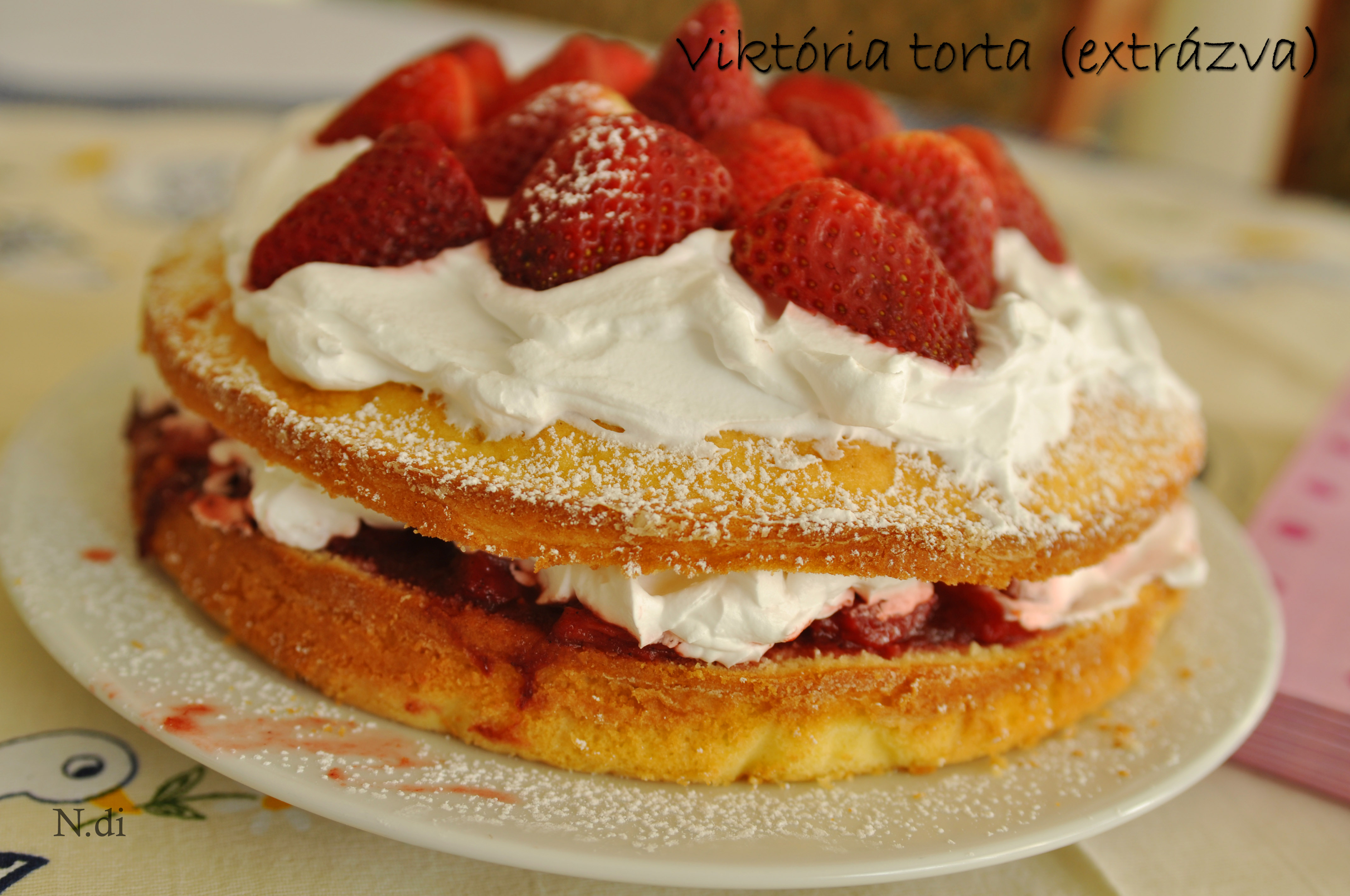 Viktória torta (extrázva)