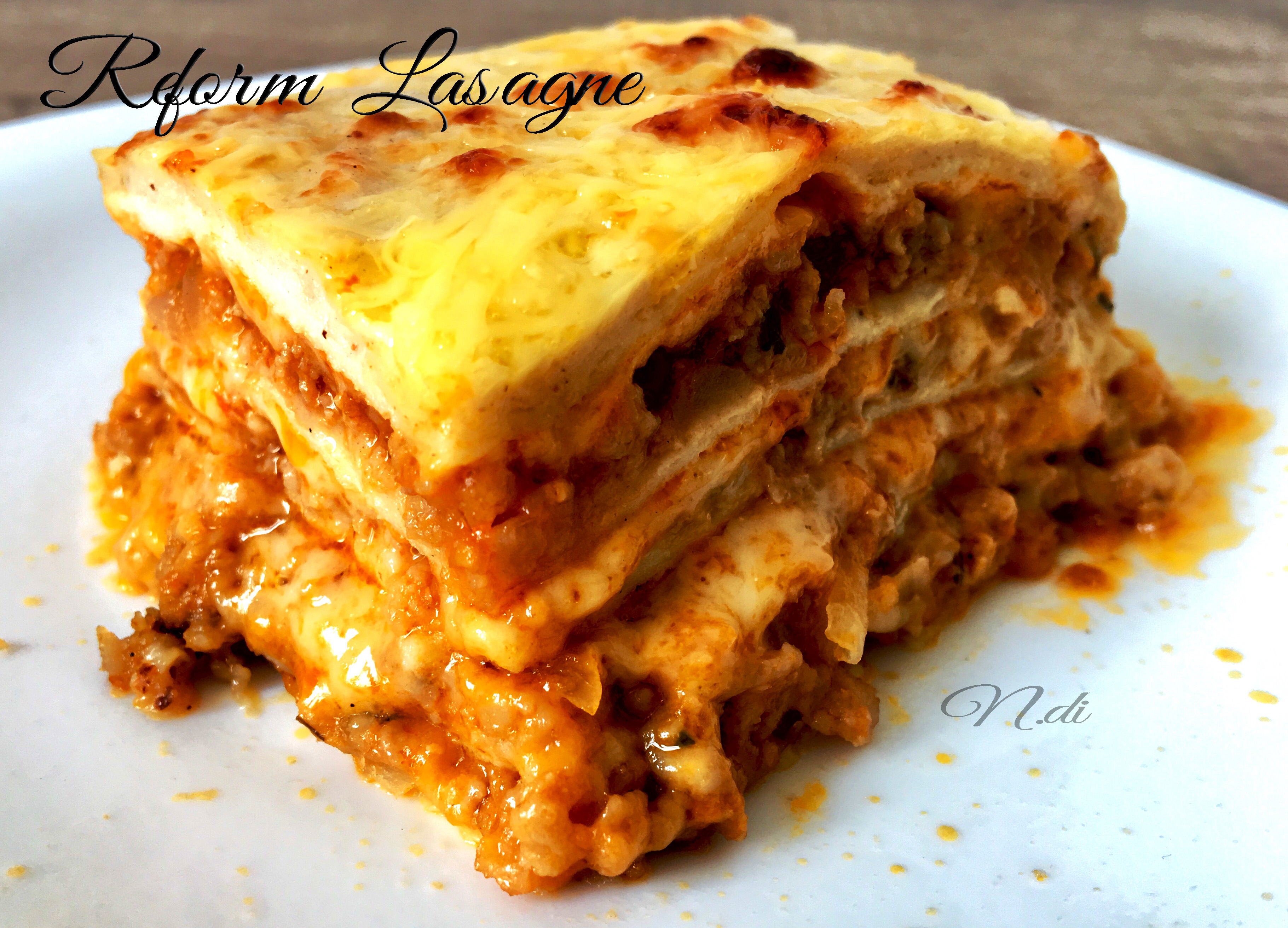 Reform Lasagne