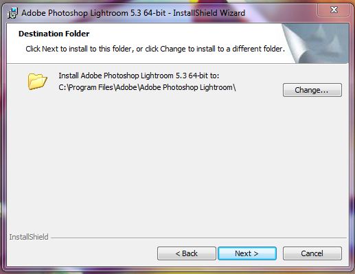 Lightroom 5.3 install path.JPG