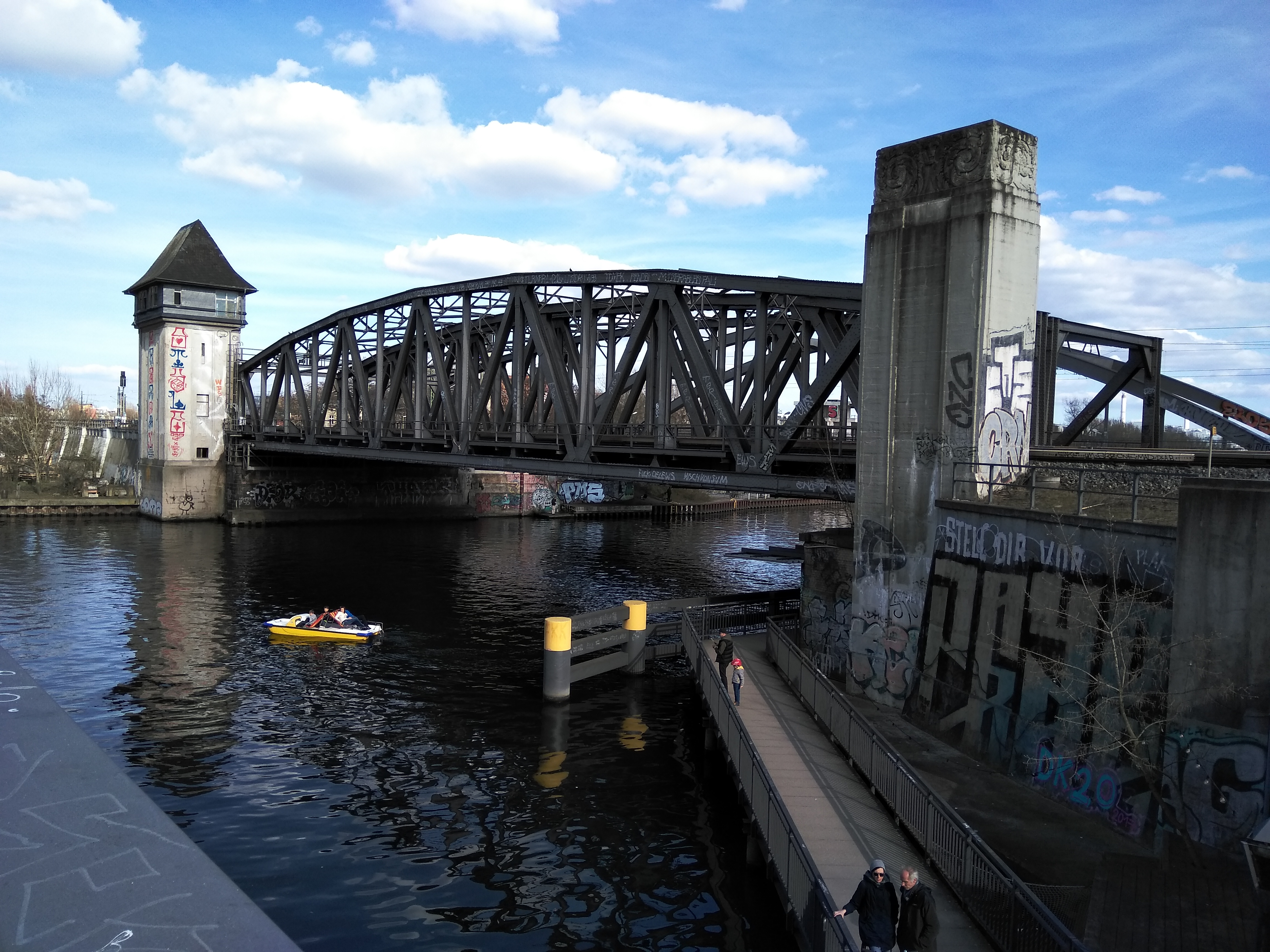 Treptower Park, Berlin - szép vasúti híd