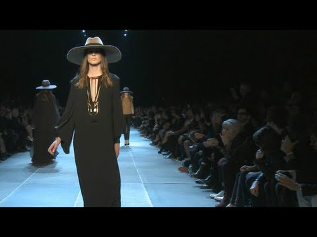 Kalap divat - Saint Laurent 2013 - kalap érzés