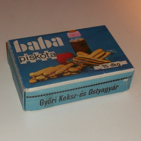 Baba piskóta - Győri keksz- és Ostyagyár 1978