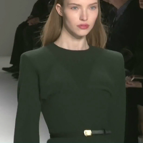 Calvin Klein válltöméses női ruha - 2013 2014 ősz tél kollekció