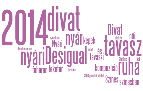 Divat 2014 tavasz nyár - Desigual divat feketén fehéren és színesben