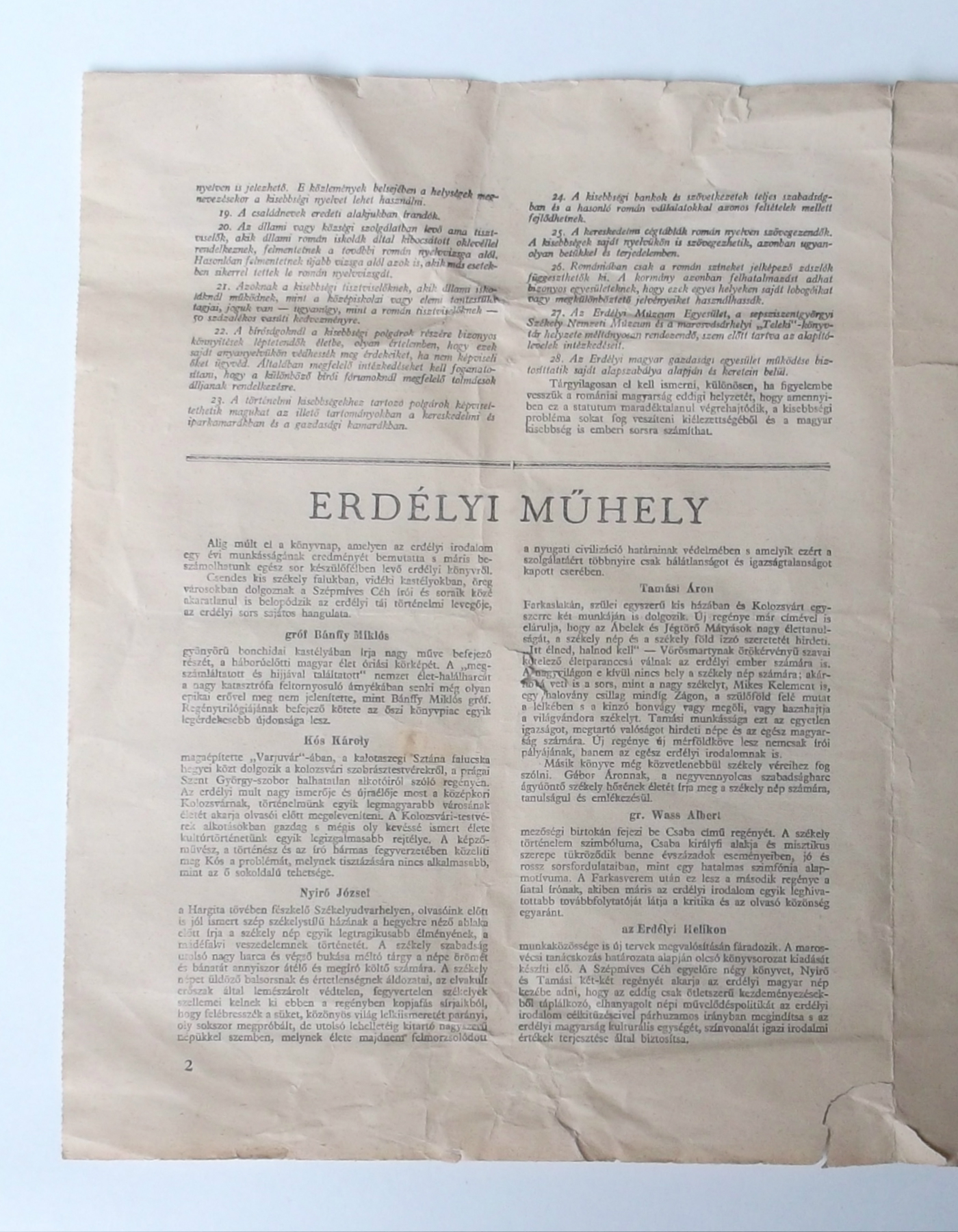 Erdélyi Figyelő 1938 augusztus - 2. oldal Erdélyi Figyelő 1938 augusztus - 2. oldal