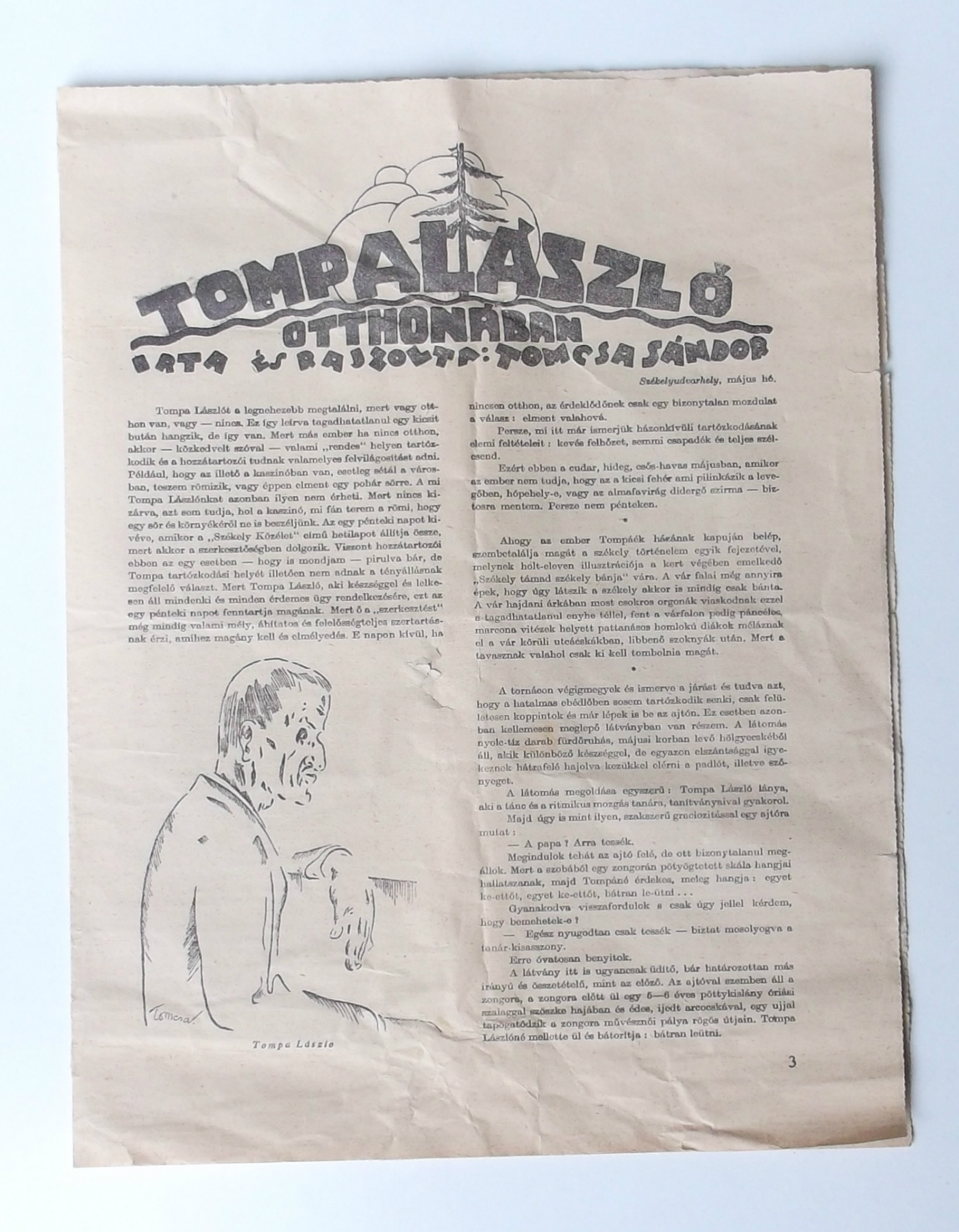 Erdélyi Figyelő 1938 augusztus - 3. oldal Erdélyi Figyelő 1938 augusztus - 3. oldal