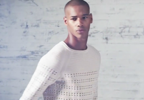 Férfi kötött pulóver - 2014 divat tavasz H&M