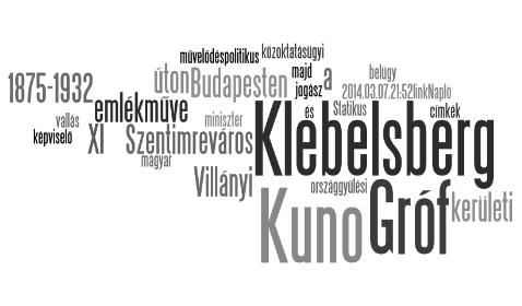 Gróf Klebelsberg Kuno Gróf Klebelsberg Kuno 1875-1932 emlékmű Budapest XI. kerület Villányi út
