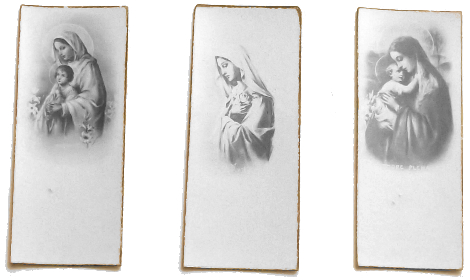Három Mária kép - fotópapíron