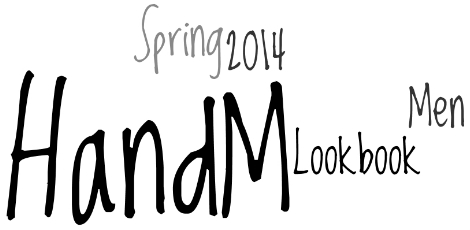 HandM férfi divat 2014 tavasz