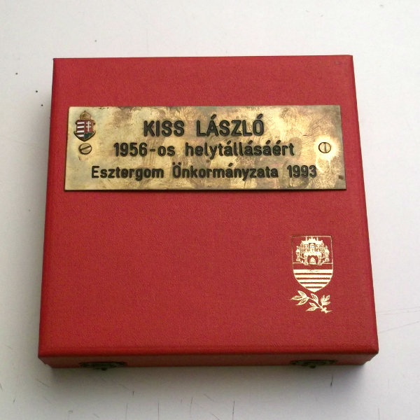 Ezer éves Esztergom 973 - 1973 emlékplakett