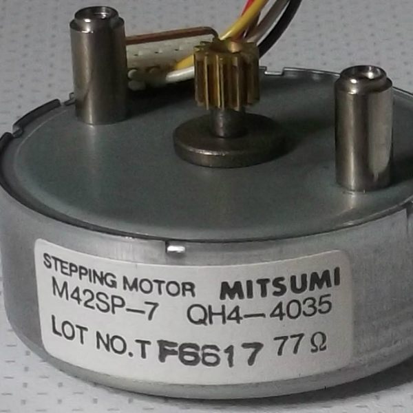 M42SP-7 QH4-4035 77 ohm LOT No. T F6617 MITSUMI Stepping Motor