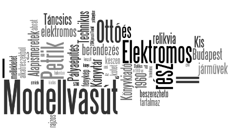 Modellvasút relikvia - Petrik Ottó Elektromos Modellvasút I. és II. kötet - Budapest 1960